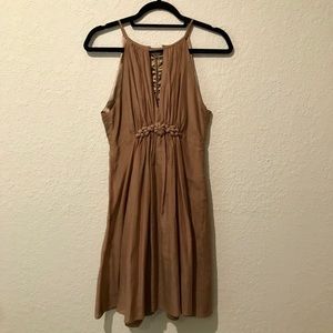 Esley Taupe Dress
